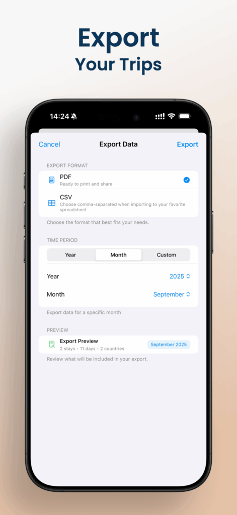 Tva taxstaytracker app apple iphone 16 pro max screenshot 6